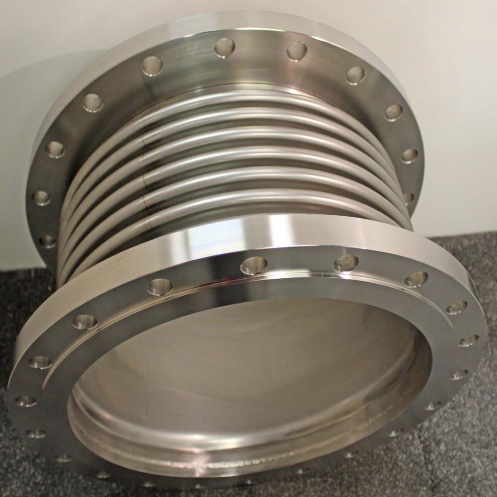 Exhaust Bellows For Generators - Color: Silver