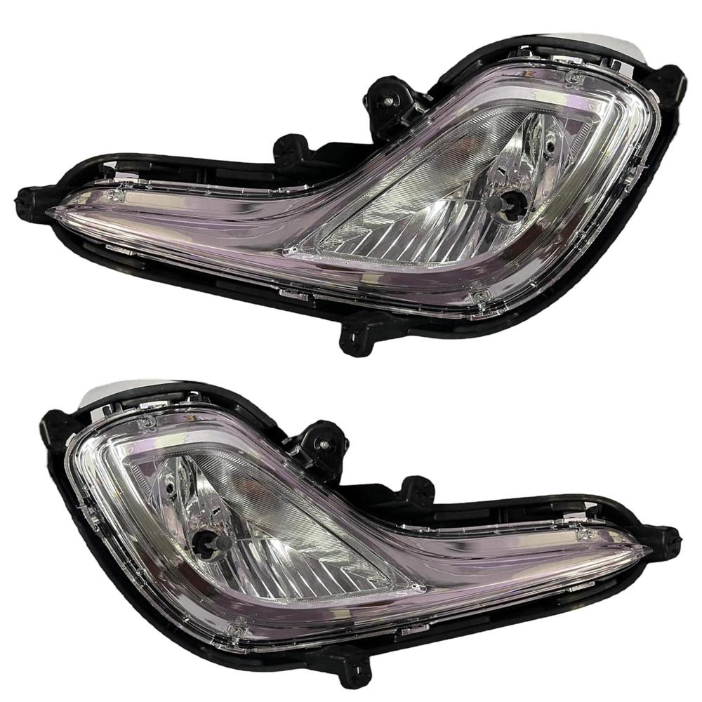 K D Halogen Fog Lamp Set For Hyundai Verna Fluidic With Bulb (Pair) 2011-2017