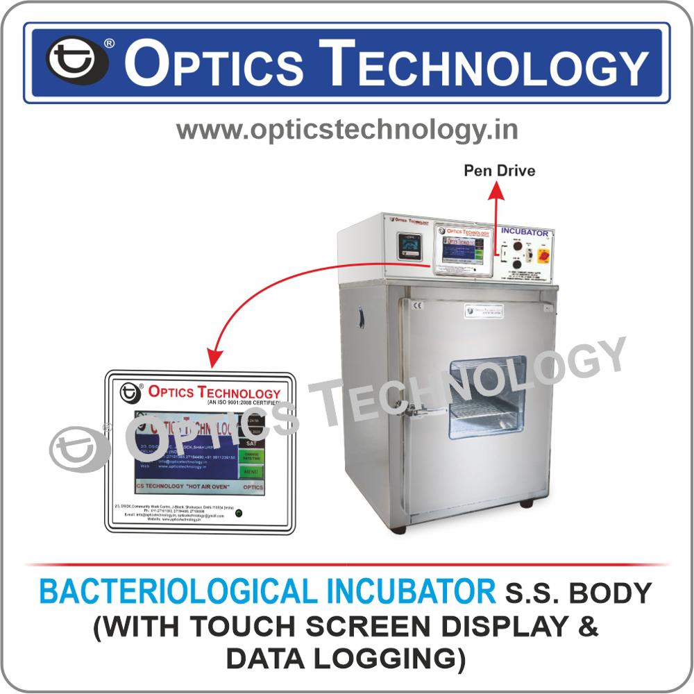 Bacteriological Incubator (Touch Screen Model) - Application: Food / Pharma / Dairy Industry