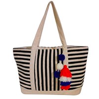 Ladies Striped Bags - Color: Customized