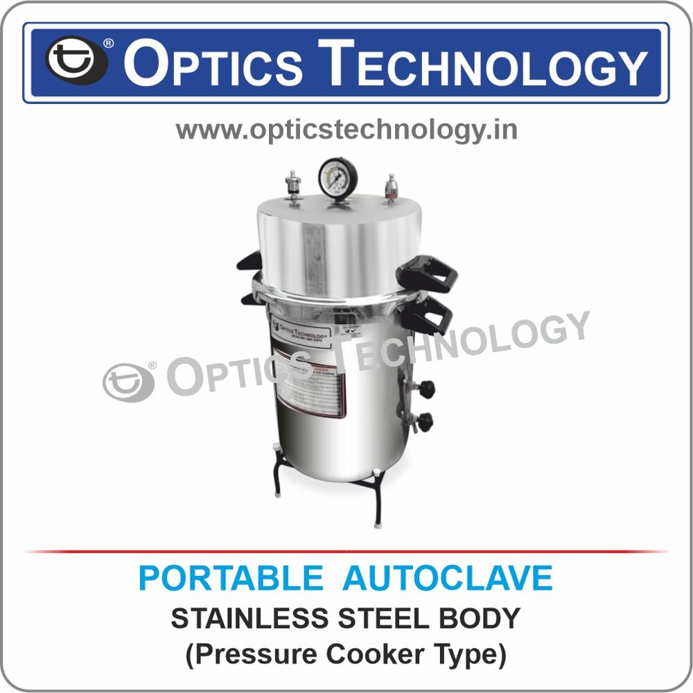 PORTABLE AUTOCLAVE(PRESSURE COOKER TYPE)