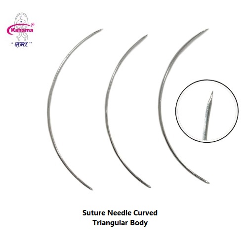 Suture Needle I Stainless Steel (Pack Of 6 X 6 = 36 Pcs) - Application: Veterinary Purpose