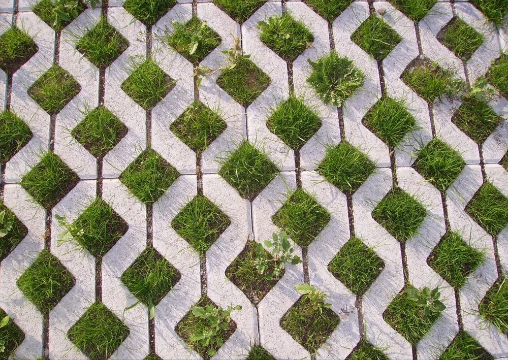 Grass Paver - Color: Gray