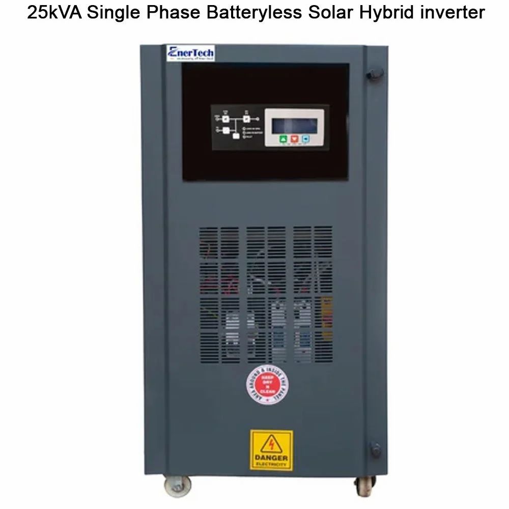 25kVA Single Phase Batteryless Solar Hybrid inverter