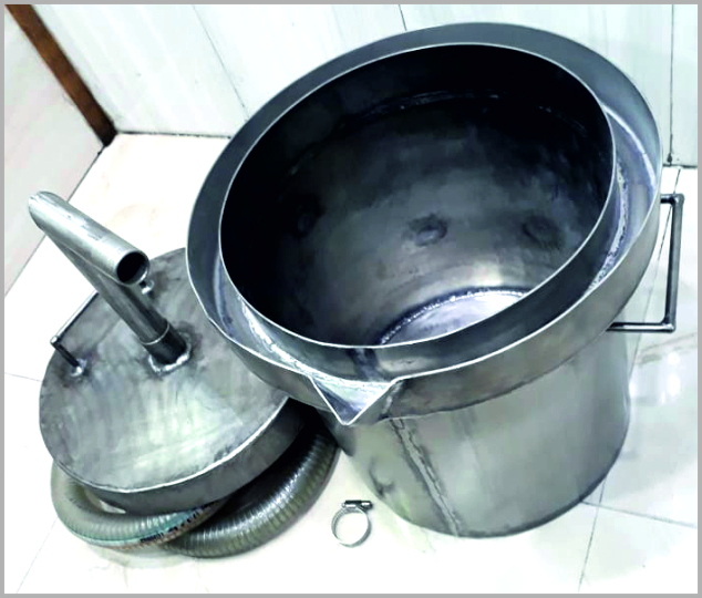 Titanium Cooker Vessel - Application: Industrial