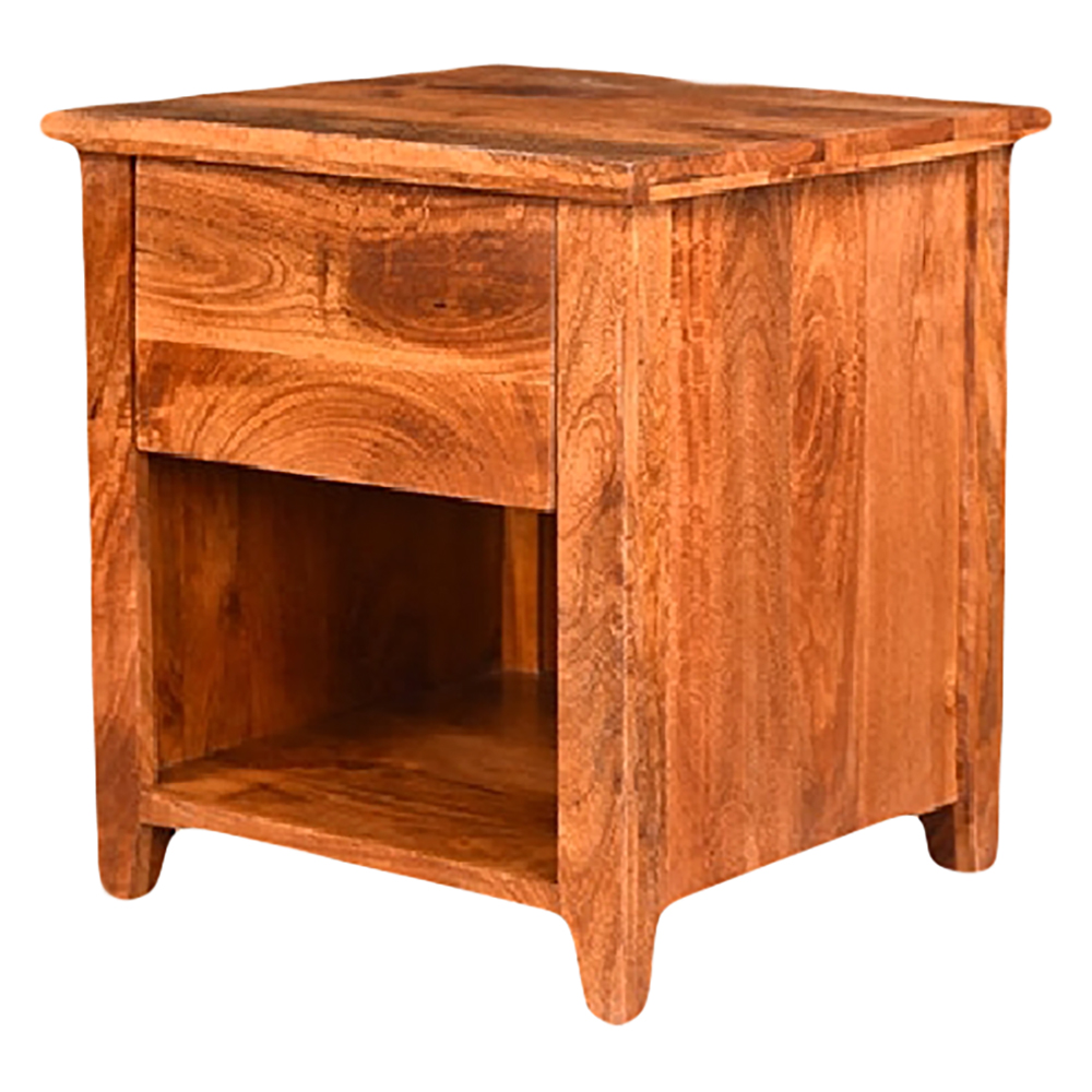 Royaloak Crystal Mango Wood Side Table - St20221002 - Assembly: Carpenter Assembly