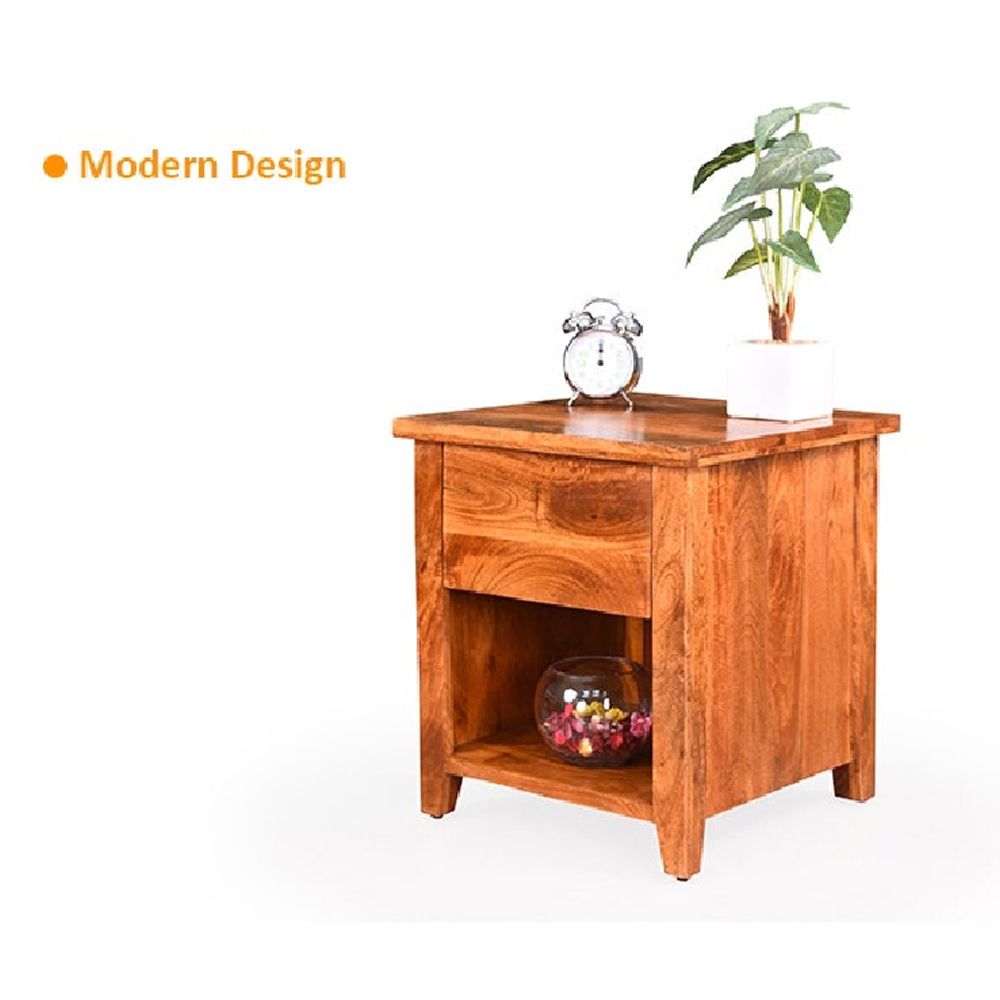 Royaloak Crystal Mango Wood Side Table - St20221002 - Assembly: Carpenter Assembly