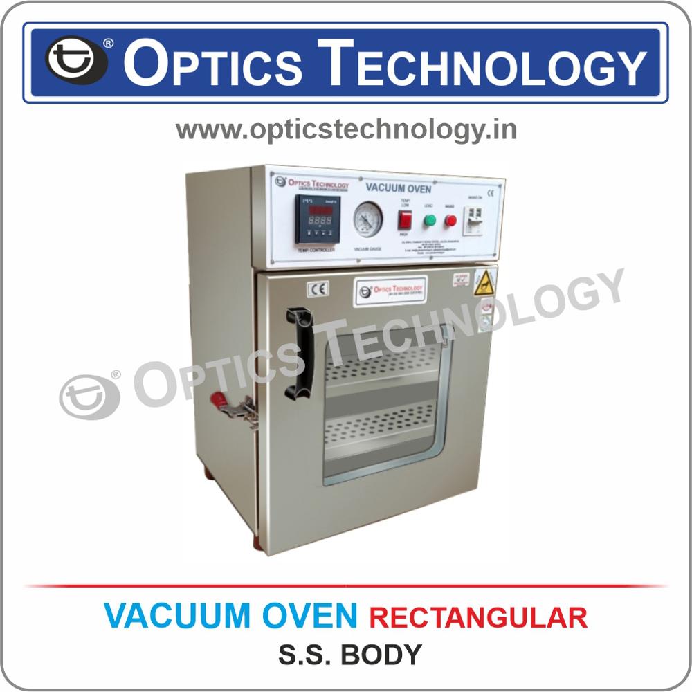 Vacuum Oven (Rectangular) - Application: Food / Pharma / Dairy Industry