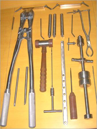 TITANIUM ELASTIC NAIL  & INSTRUMENT SET (TENS NAIL SET)
