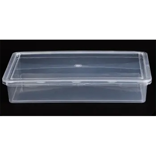 1Kg Rectangular Container - Color: Transparent