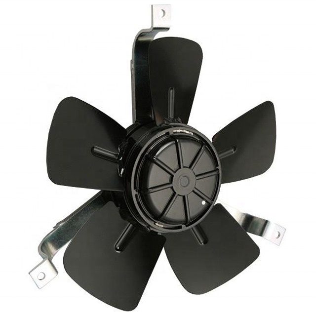 Ikura 400P049-2Tp-N/O 100V Ac 50/60Hz 115W 175W 1350/1500Rpm 55/65M3/H 147Pa 56/60Dba Inverter Axial Cooling Fan - Color: Black