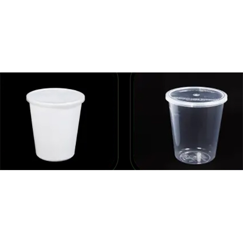 750Ml Long Premium Container - Color: White