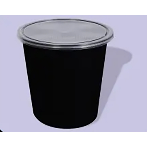 1000Ml Long Premium Container - Color: Black