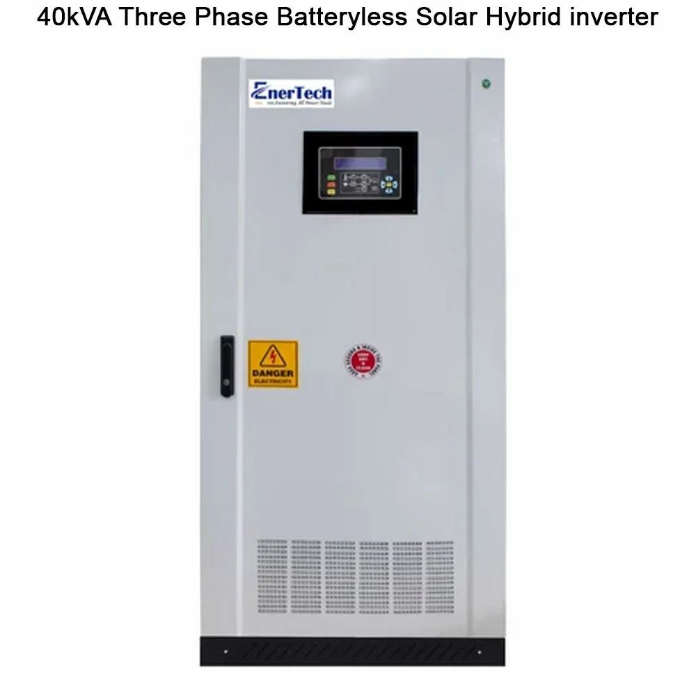 40kVA Three Phase Batteryless Solar Hybrid inverter