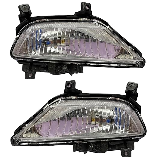 K D Fog Lamp Set For Hyundai I20 Elite (2014-2018) With Bulb (PAIR)