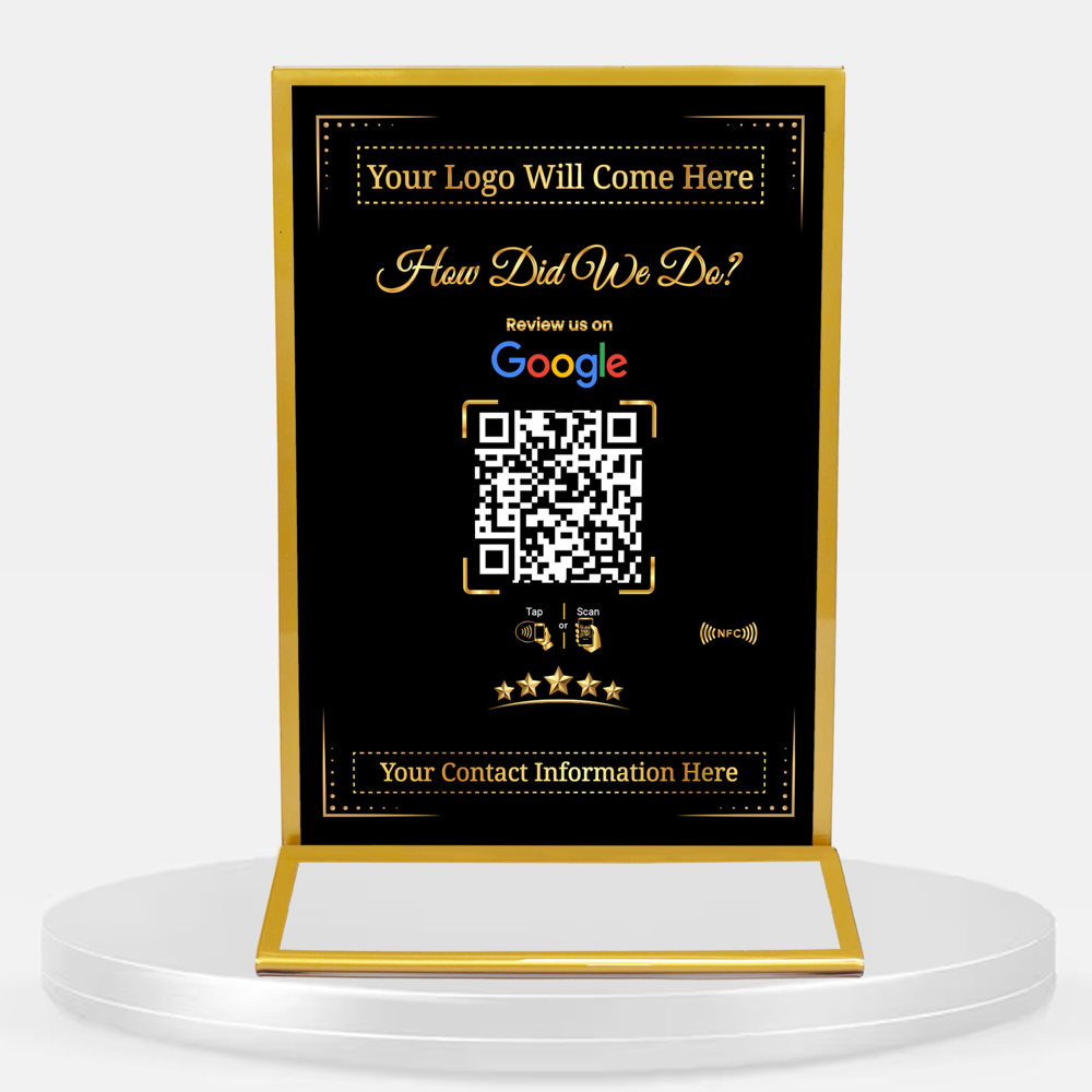 Magic Google Review Scanner - Color: Black