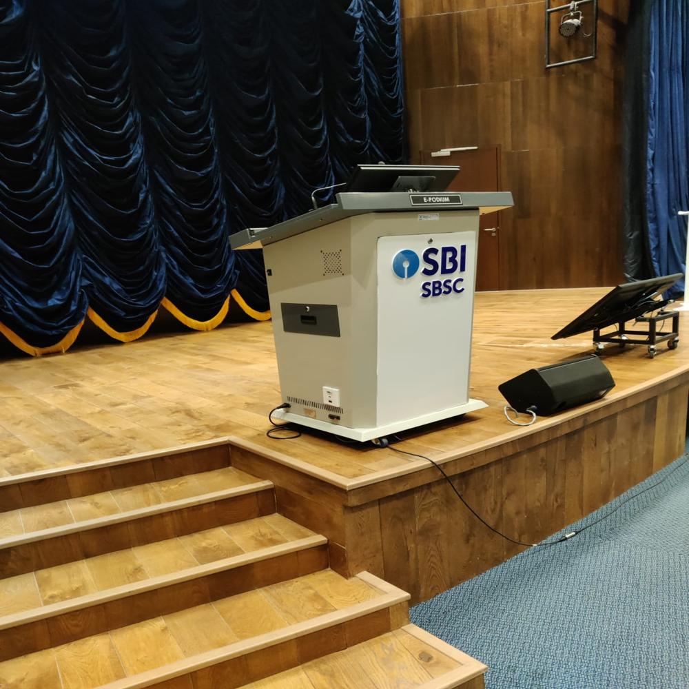 Motorized Digital Podium