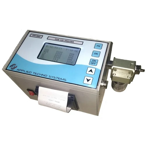 Portable flue gas analyzer