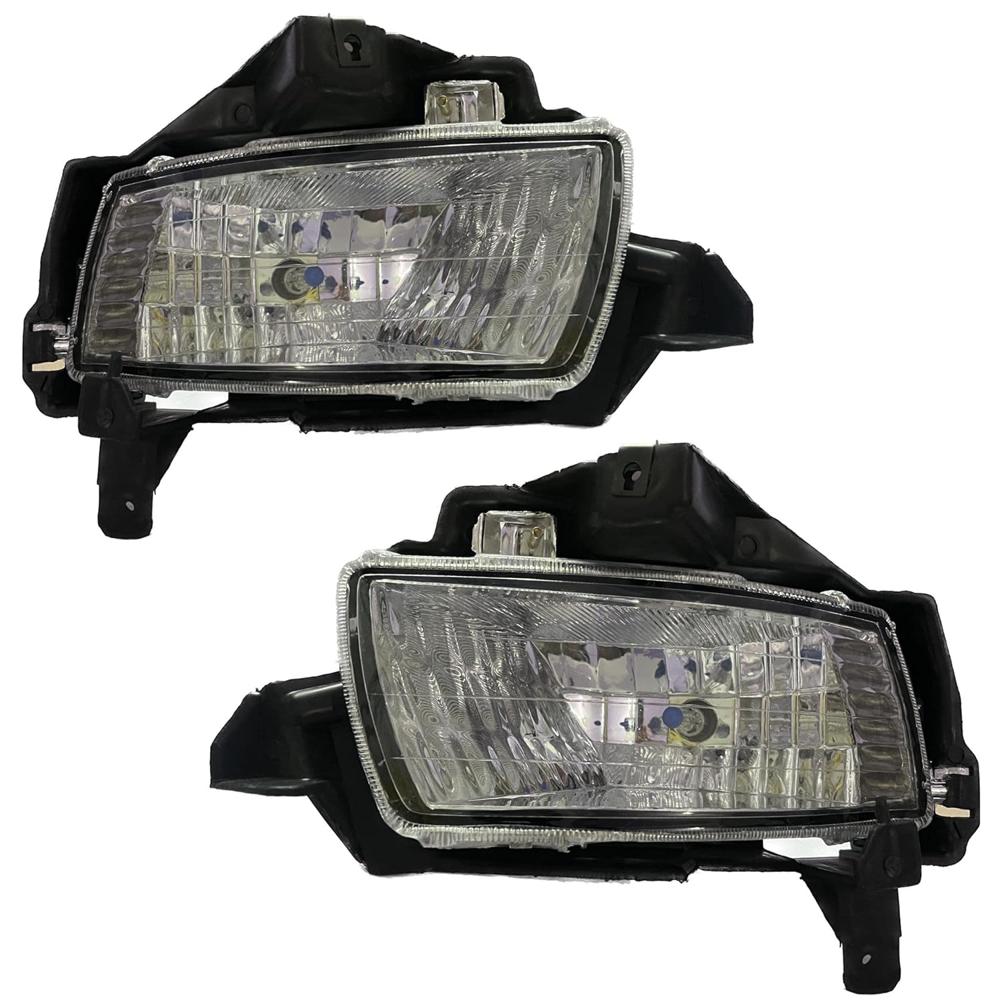 K D Fog Lamp set For Innova Type 1 2005-2009 Pair With Bulb