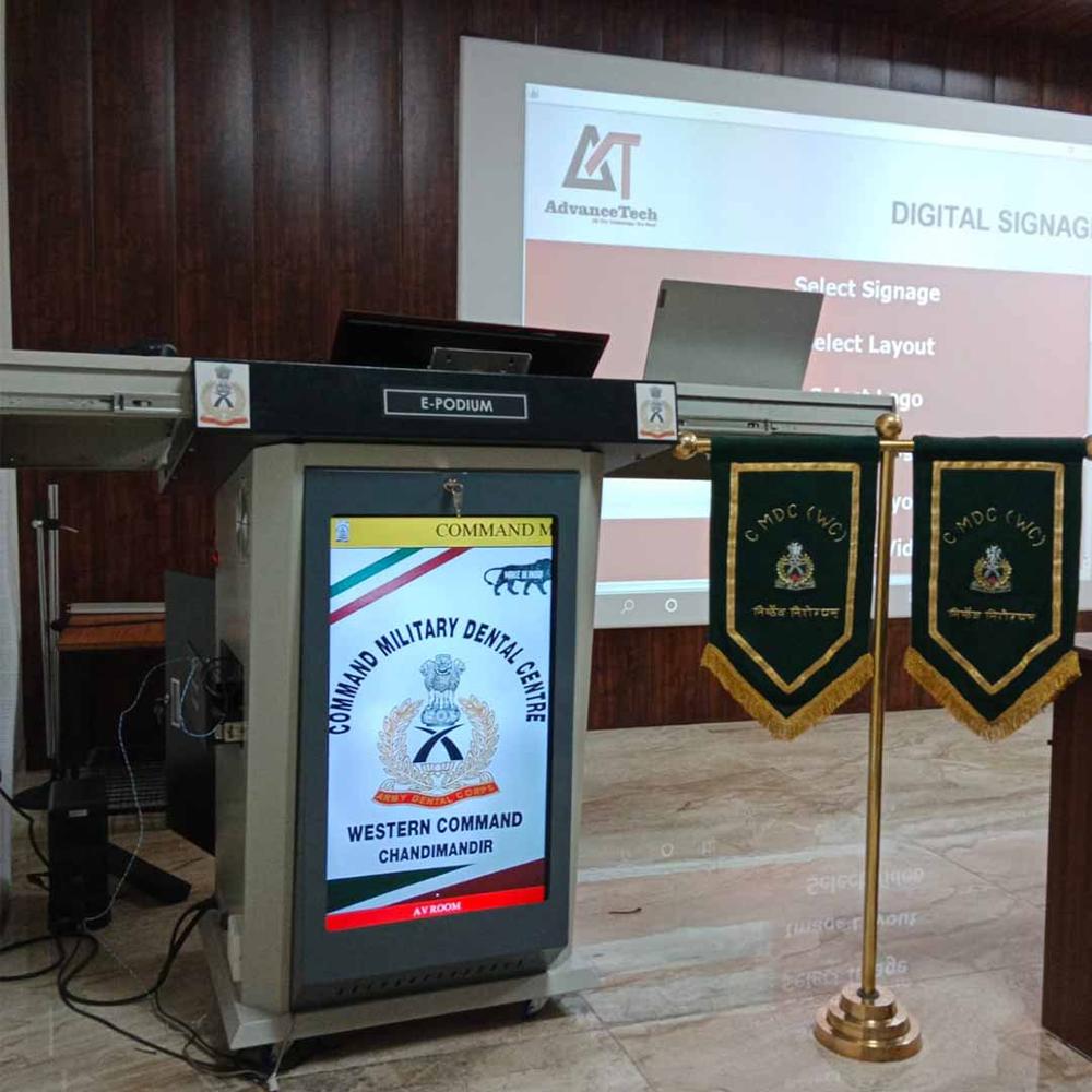 Advanced Dual Display Podium
