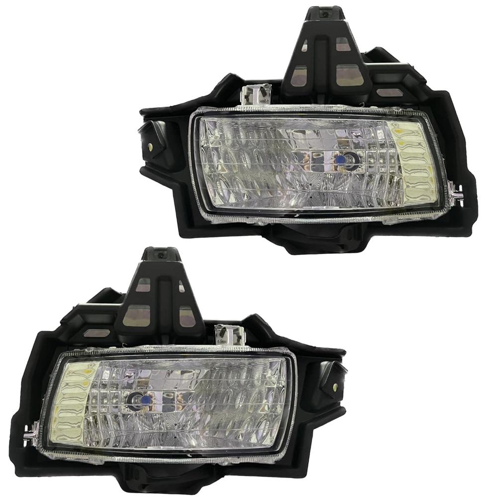 K D Fog Lamp set For Innova Type 2 (2009-2012) Pair With Bulb