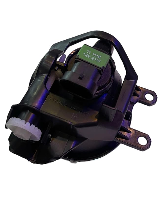 K D Fog Lamp For Toyta Innova 2014 With Chrome Bezzal And Complete Kit - Color: Yellow