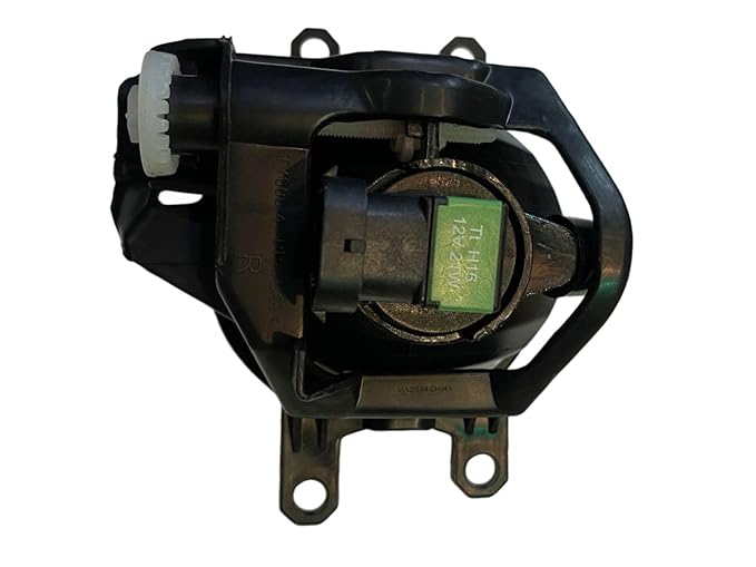 K D Fog Lamp For Toyta Innova 2014 With Chrome Bezzal And Complete Kit - Color: Yellow