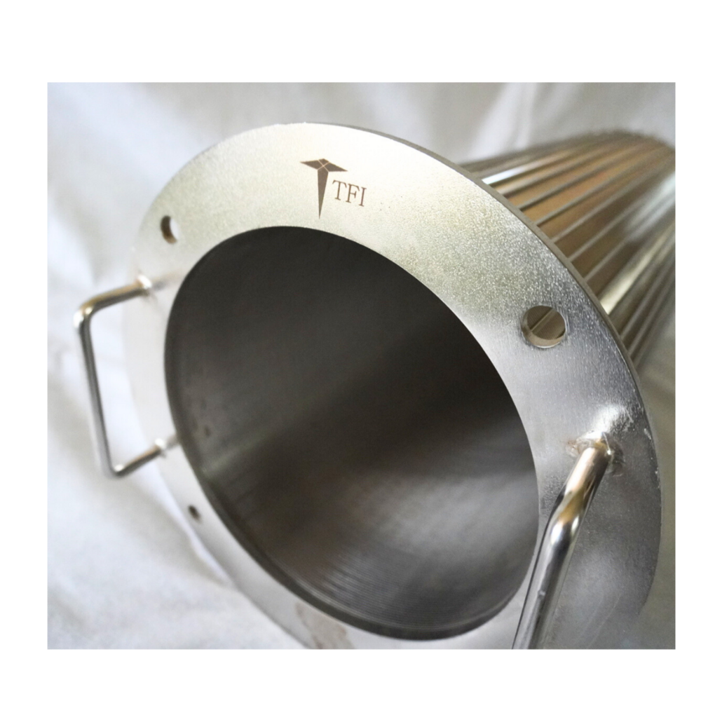 Wedge-wire Slotted Filter Cartridges - Application: Food And Beverage