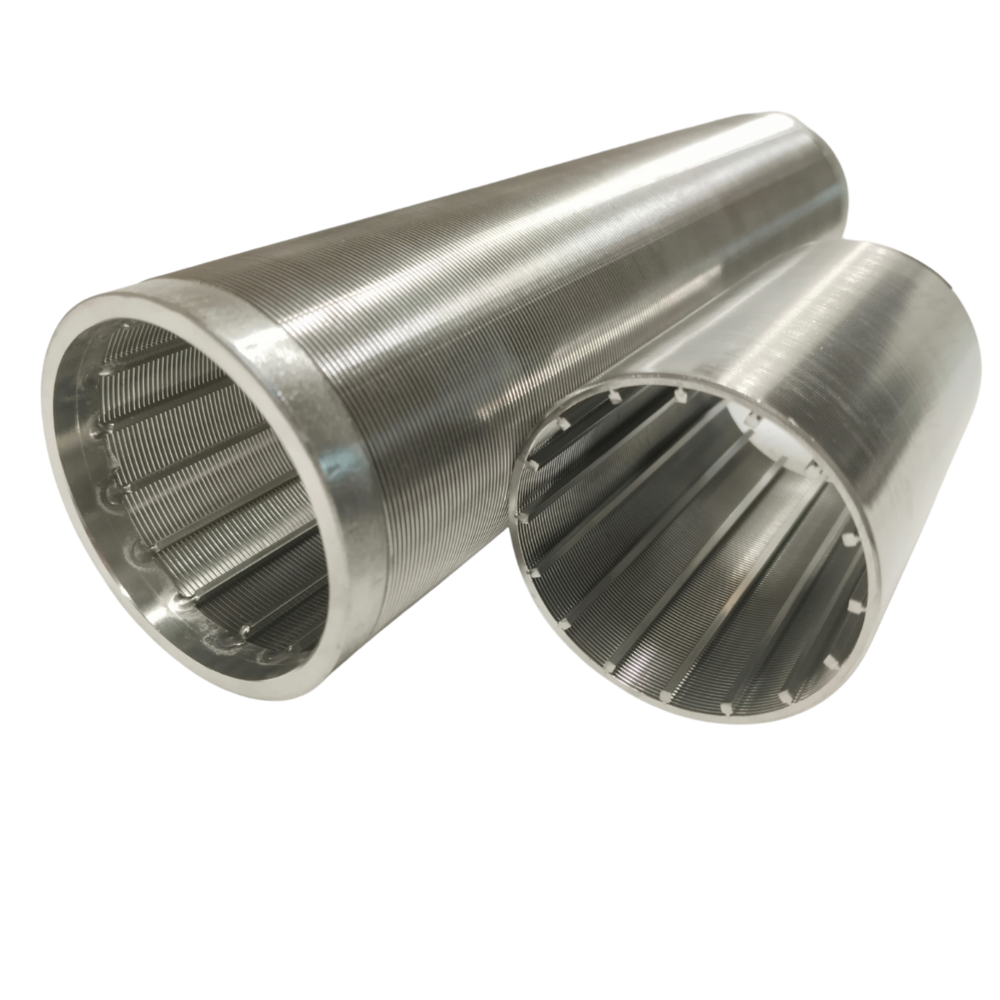 Wedge-Wire Slotted Filter Cartridges