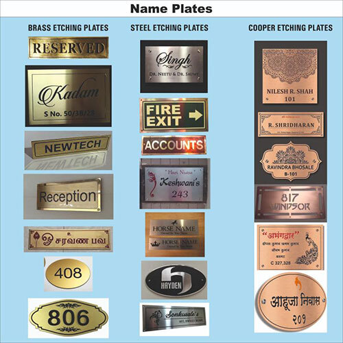 Name Plates