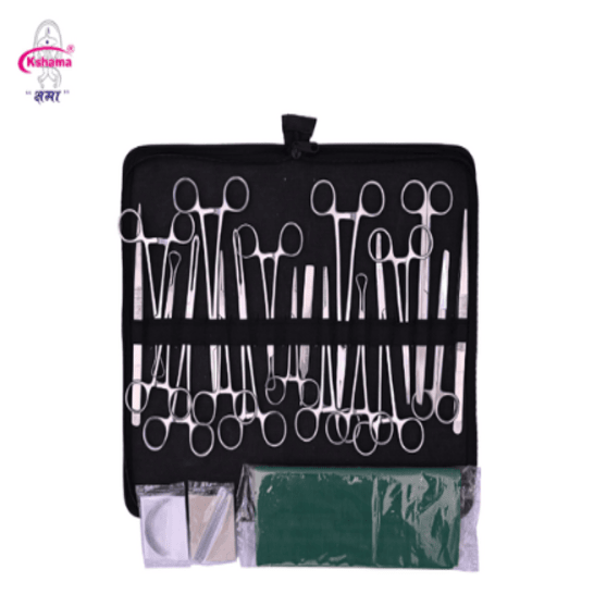 Surgical Set Large Animal-21 Pisces I Veterinary Surgical Instrument Rust Proof SS (1 Set)