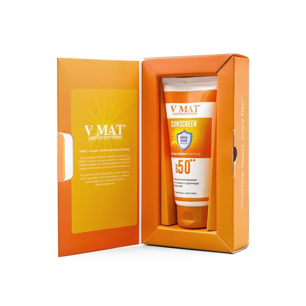V Mat Sunscreen Spf 50++ - Gender: Unisex
