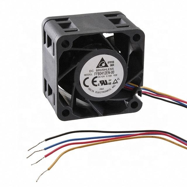 Delta FFB0412EN 12V DC 1.45A 17.4W 4028 4cm 32.9CFM 25000RPM UL Mini ABB Inverter Axial Cooling Fan