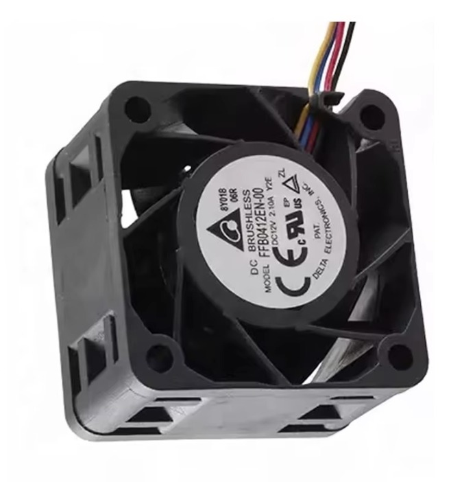 Delta FFB0412EN 12V DC 1.45A 17.4W 4028 4cm 32.9CFM 25000RPM UL Mini ABB Inverter Axial Cooling Fan