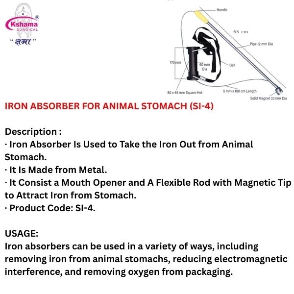 Iron Absorber for Animal Stomach