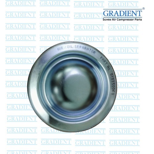 Elgi Oil Separator 010351060 - Color: Silver