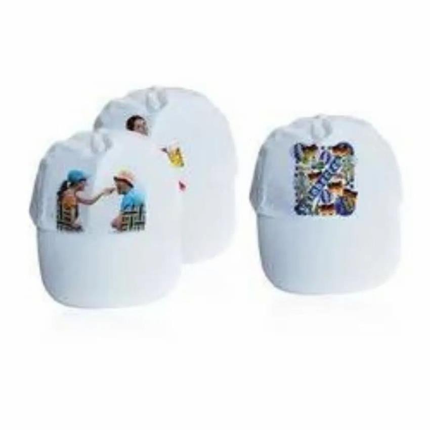 Plain Sublimation Blank Cap, Packaging Type: Packet - Color: White
