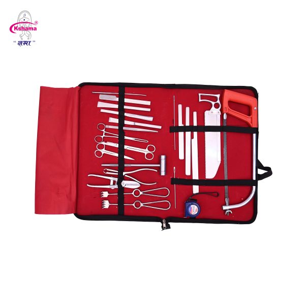 Postmortem Kit I Veterinary Large Anima l Surgical Instrument Rust Proof SS (1 Set)