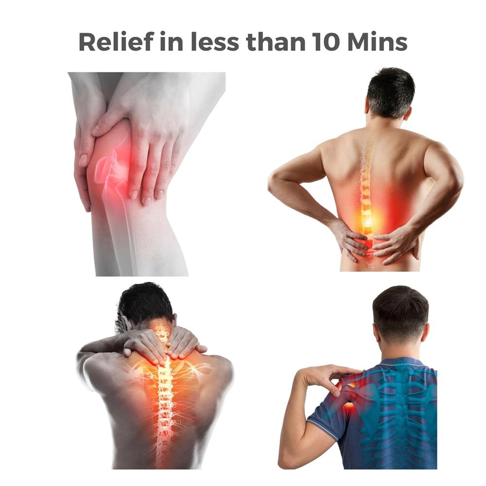 Royal Bee Ultimate Pain Relief Combo Pack (10ml Oil & 10 Capsules) - All Joint Pains Spray - Packaging Size: 12 Sachet In A Box