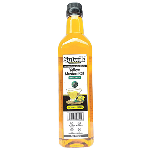 Natural Yellow Mustard Oil - Cultivation Type: Organic