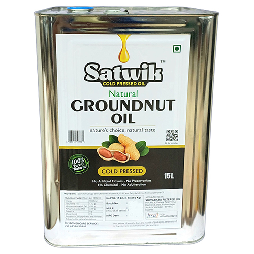 Natural Groundnut Oil