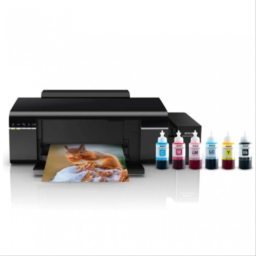 Sublimation Ink EPSON L805 Sublimation/Eco Solvent Printer, For Home,Office, Capacity: 50 Sheets Of Paper Tray