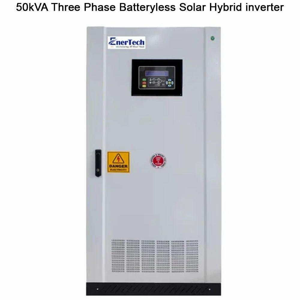 50kVA Three Phase Battery less Solar Hybrid inverter
