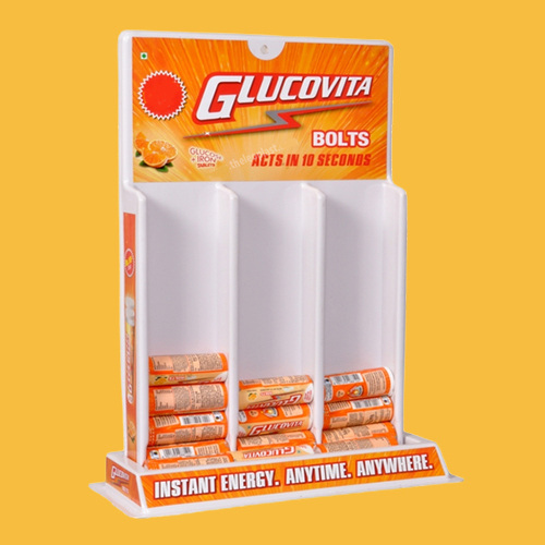Vacuum Thermoforming Candy Pop Display - Coating Type: Colour Coated