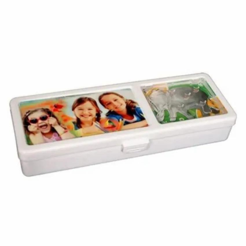 Ambition Gifts Plastic Sublimation Pencil Box - Features: Good Quality