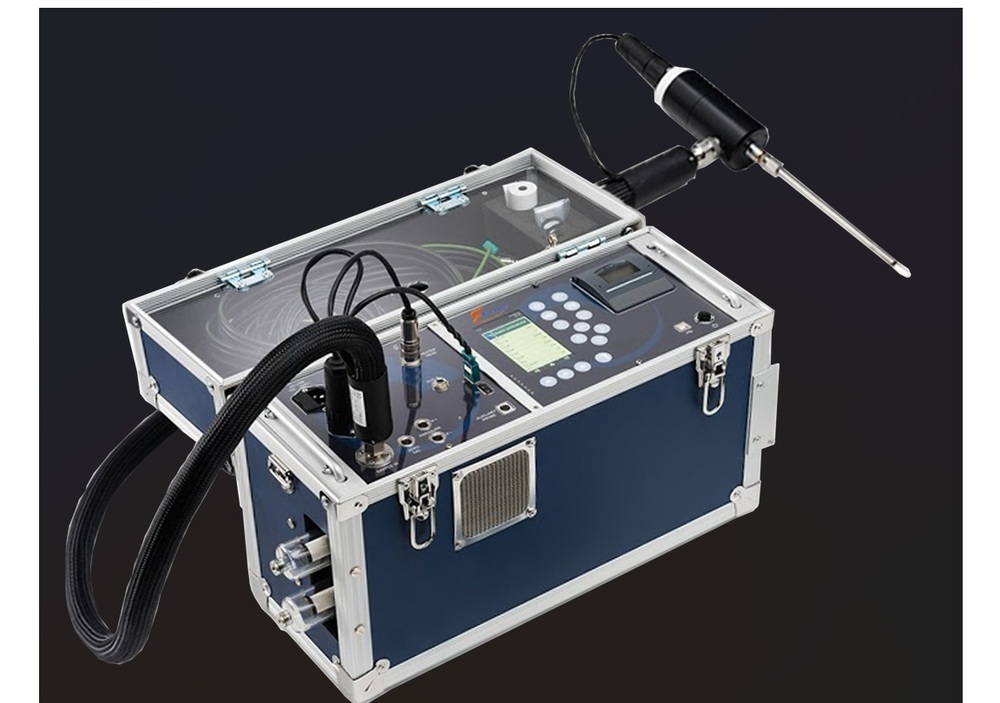 Emission Gas Analyser - Color: Blue