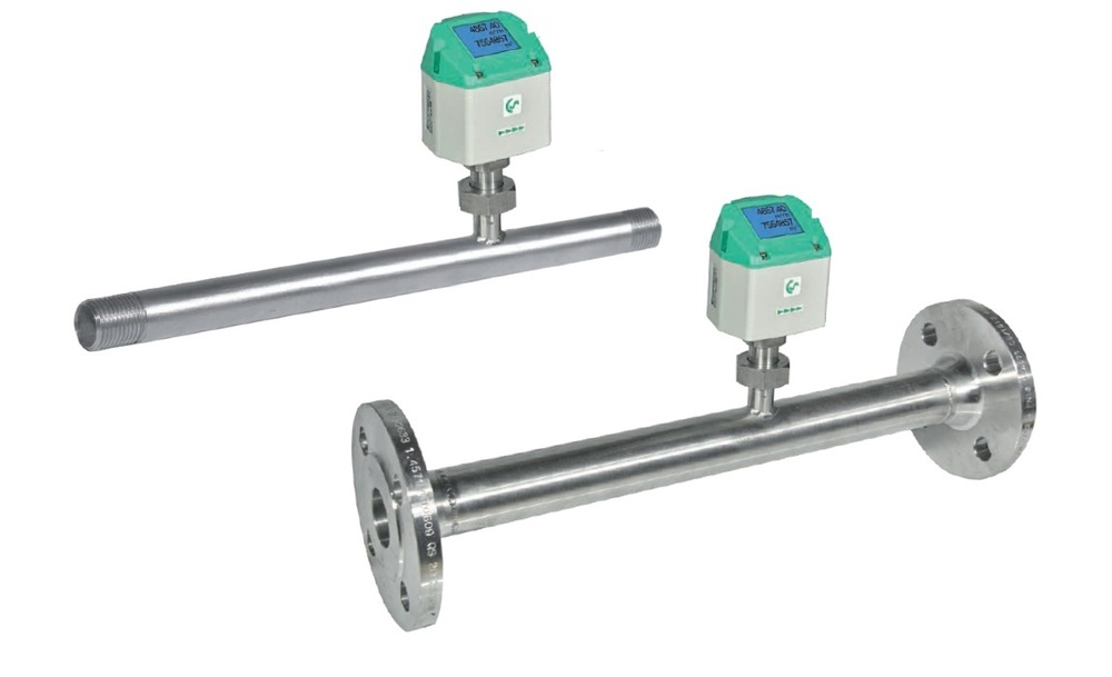 Thermal Mass Flowmeter - Color: Silver