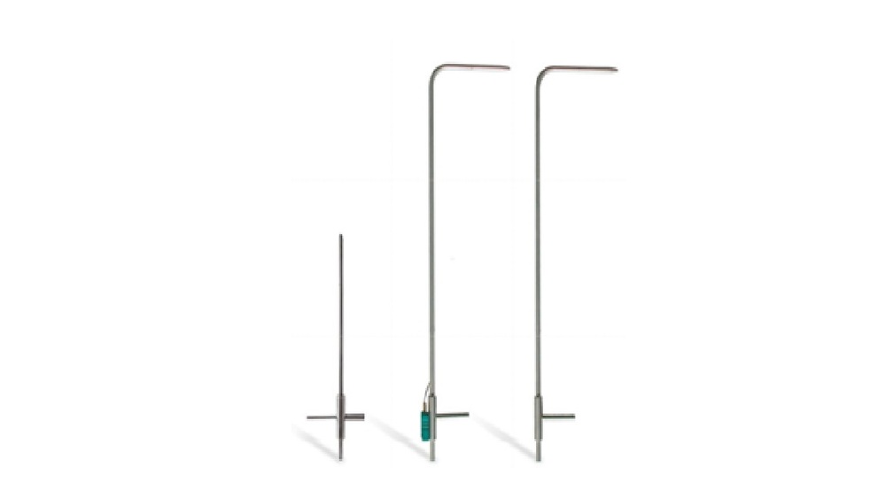 L Type Pitot Tubes - Color: Silver