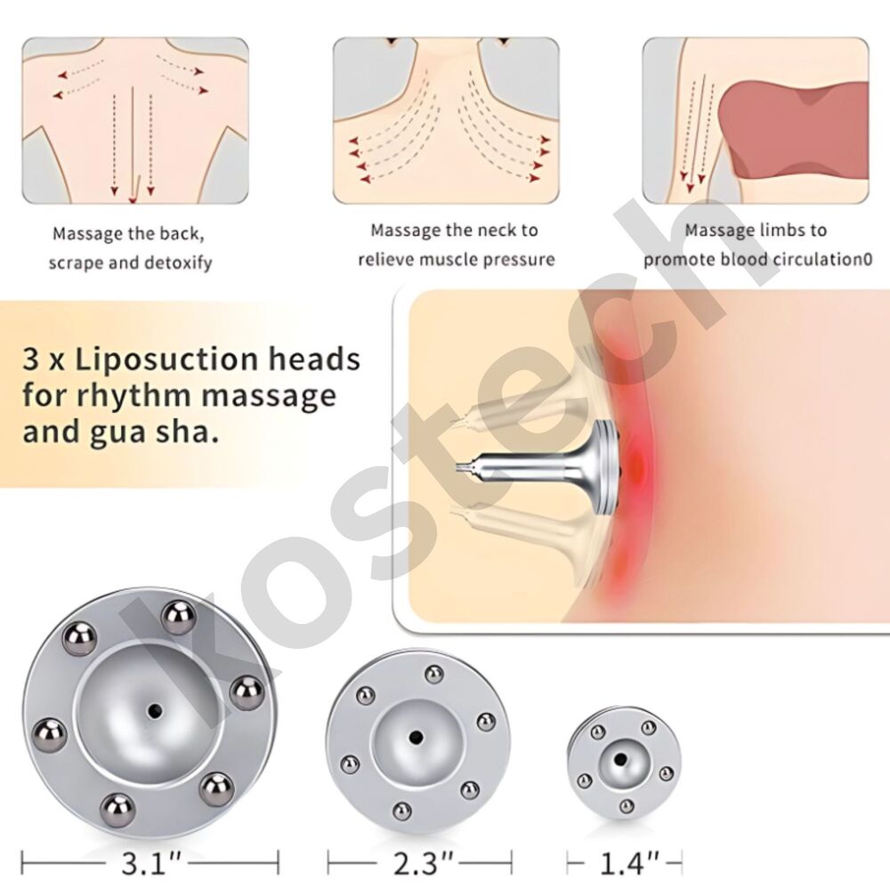 Vacuum Therapy Machine - Color: White