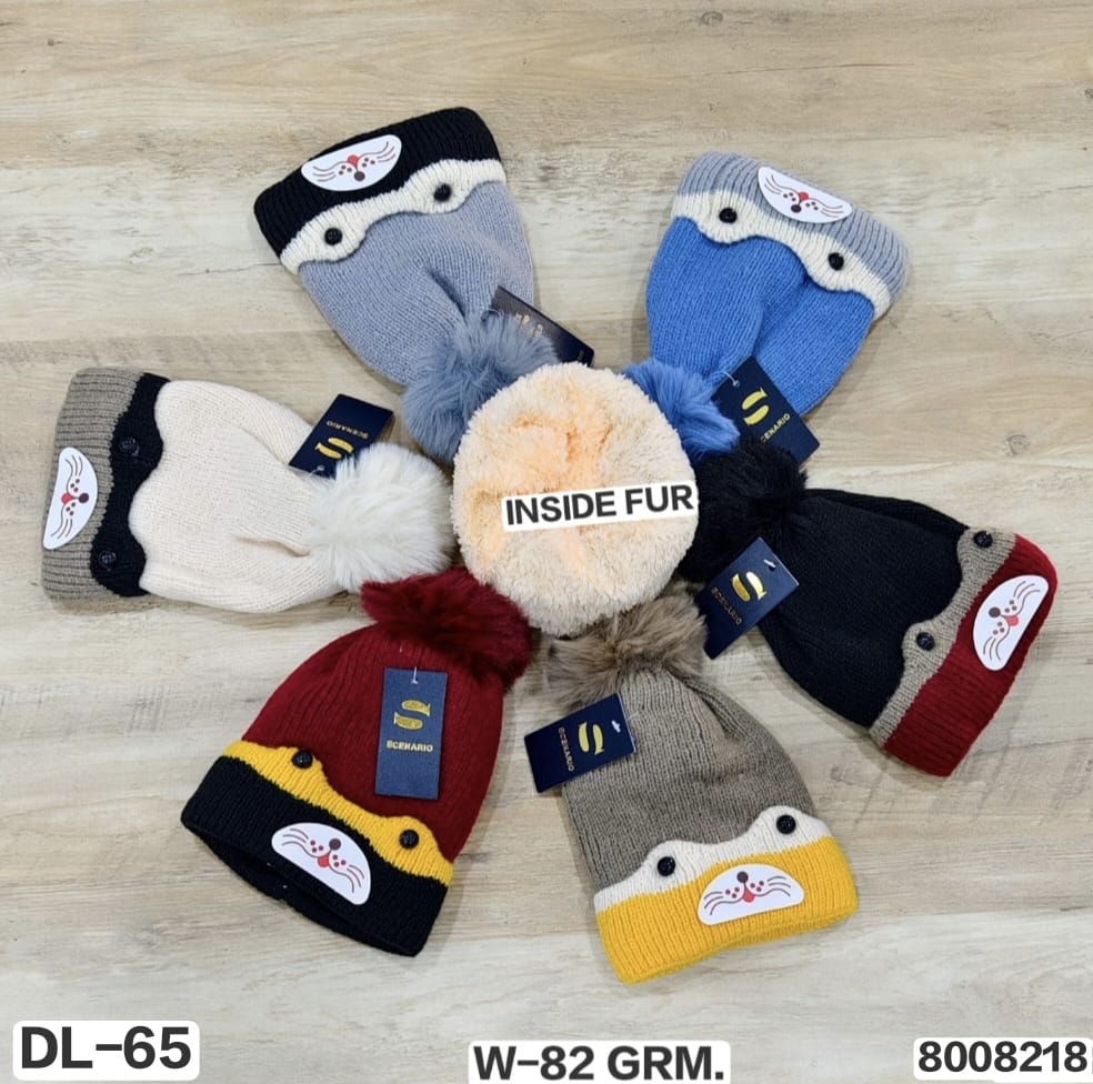 KIDS WOOLEN CAPS